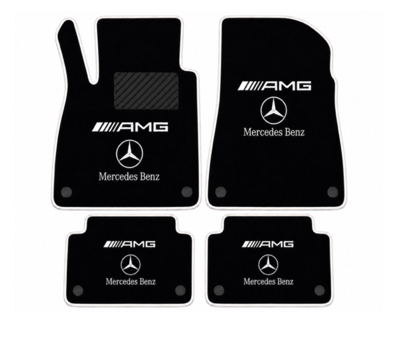 Premium custom carpet mats for Mercedes-Benz 2019 GT63S