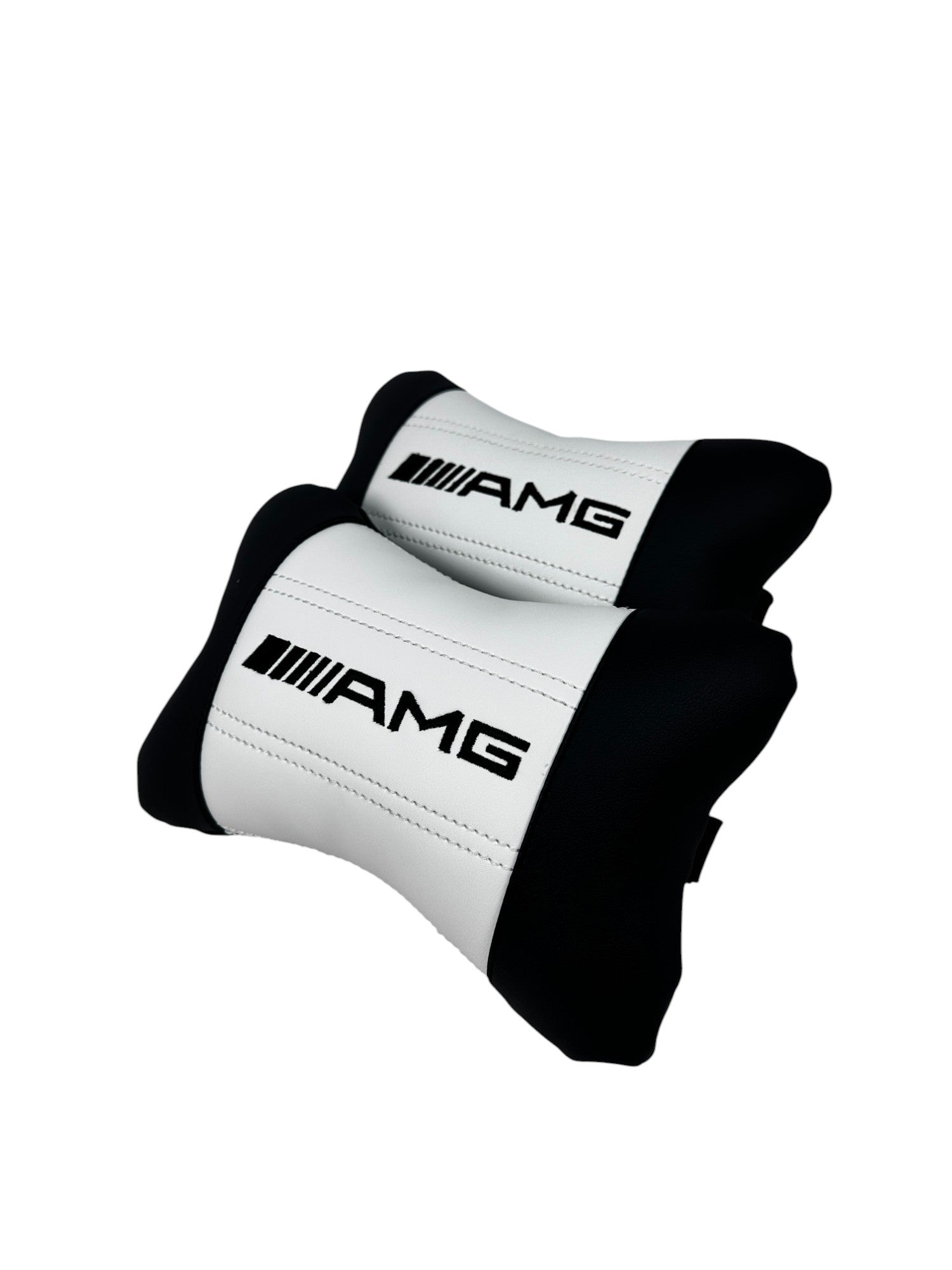 Car Neck Pillow Headrest 2 pcs For AMG