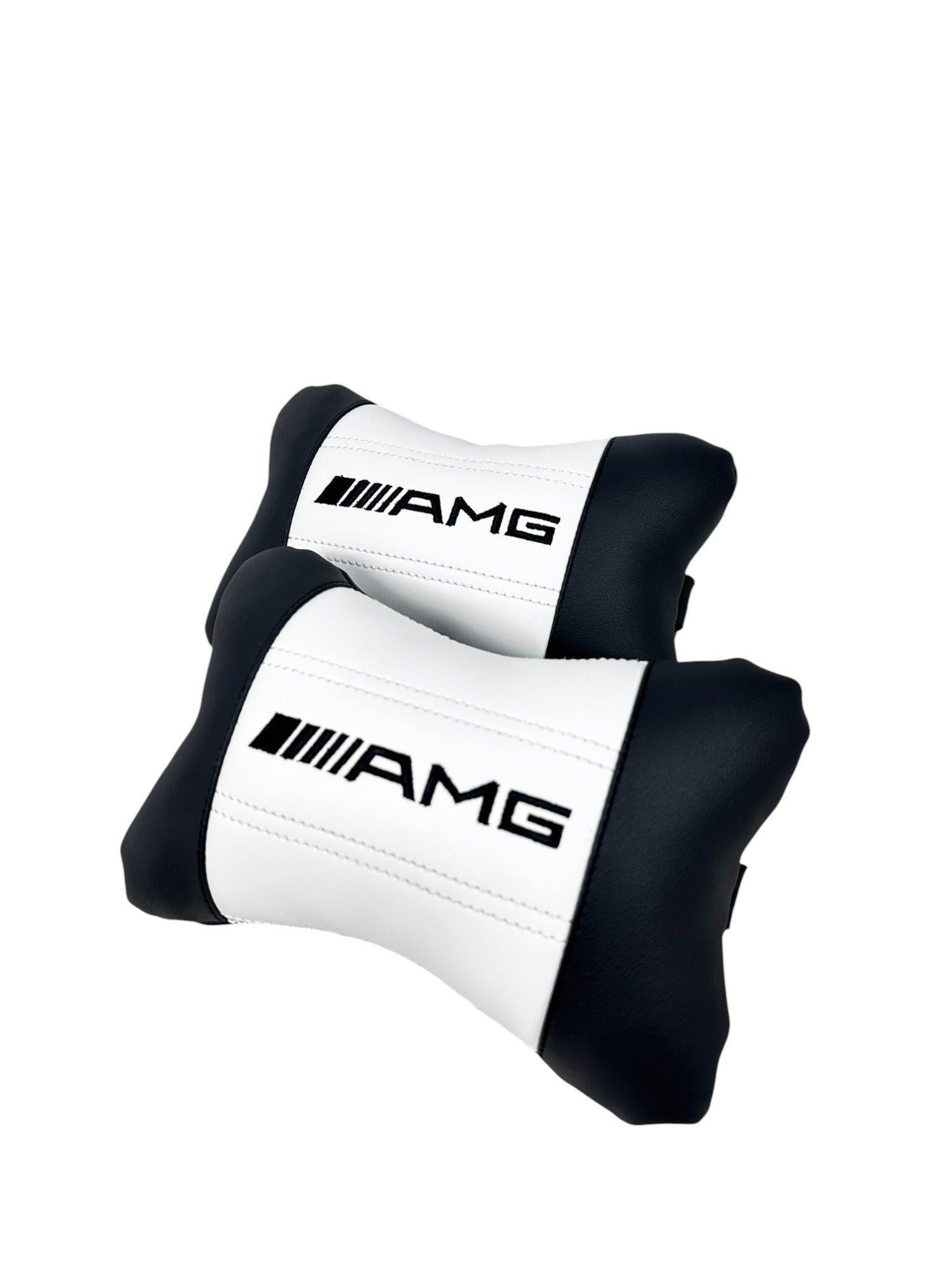 Car Neck Pillow Headrest 2 pcs For AMG