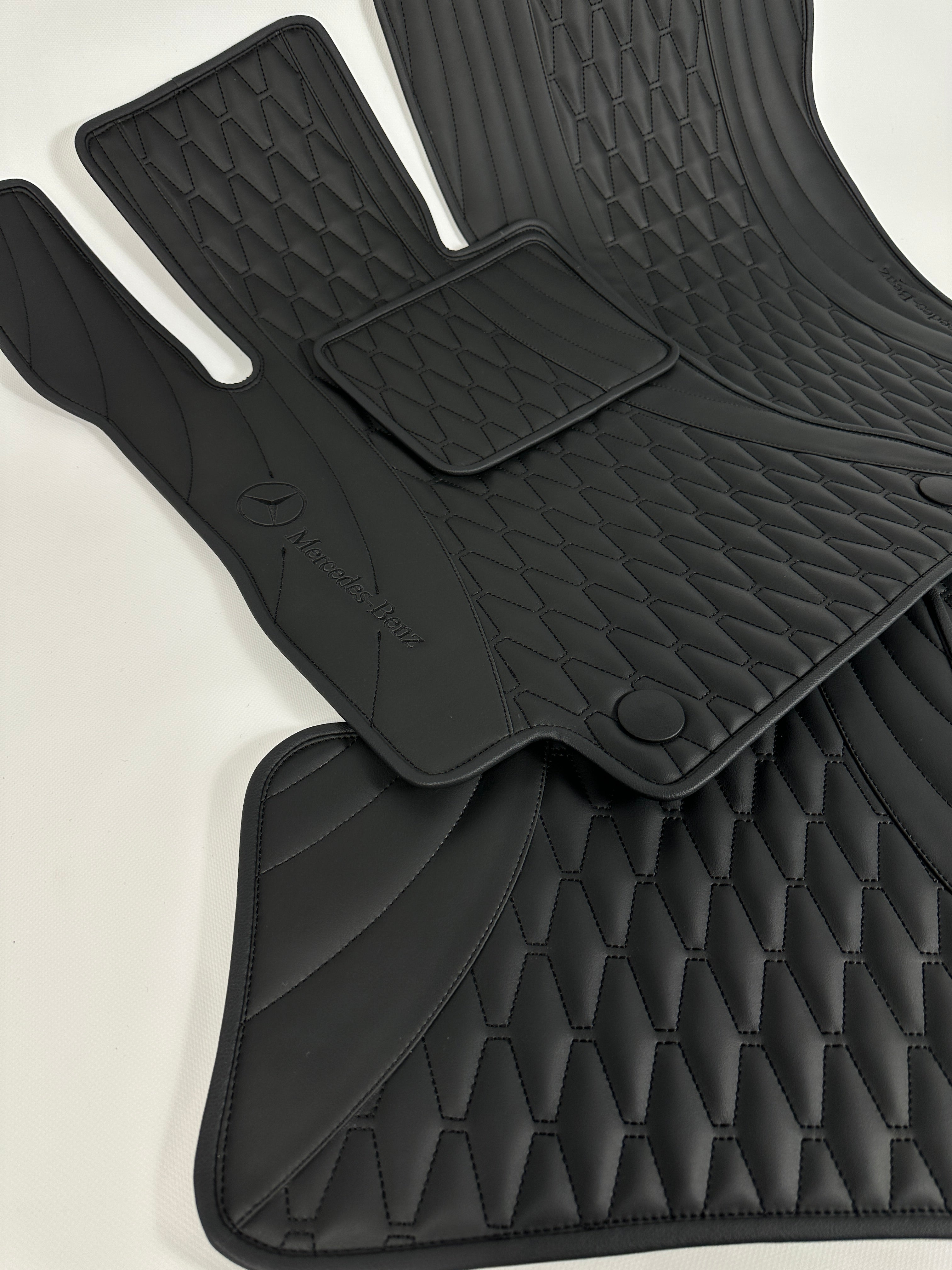 Luxury Custom Floor Mats for Mersedes + Trunk