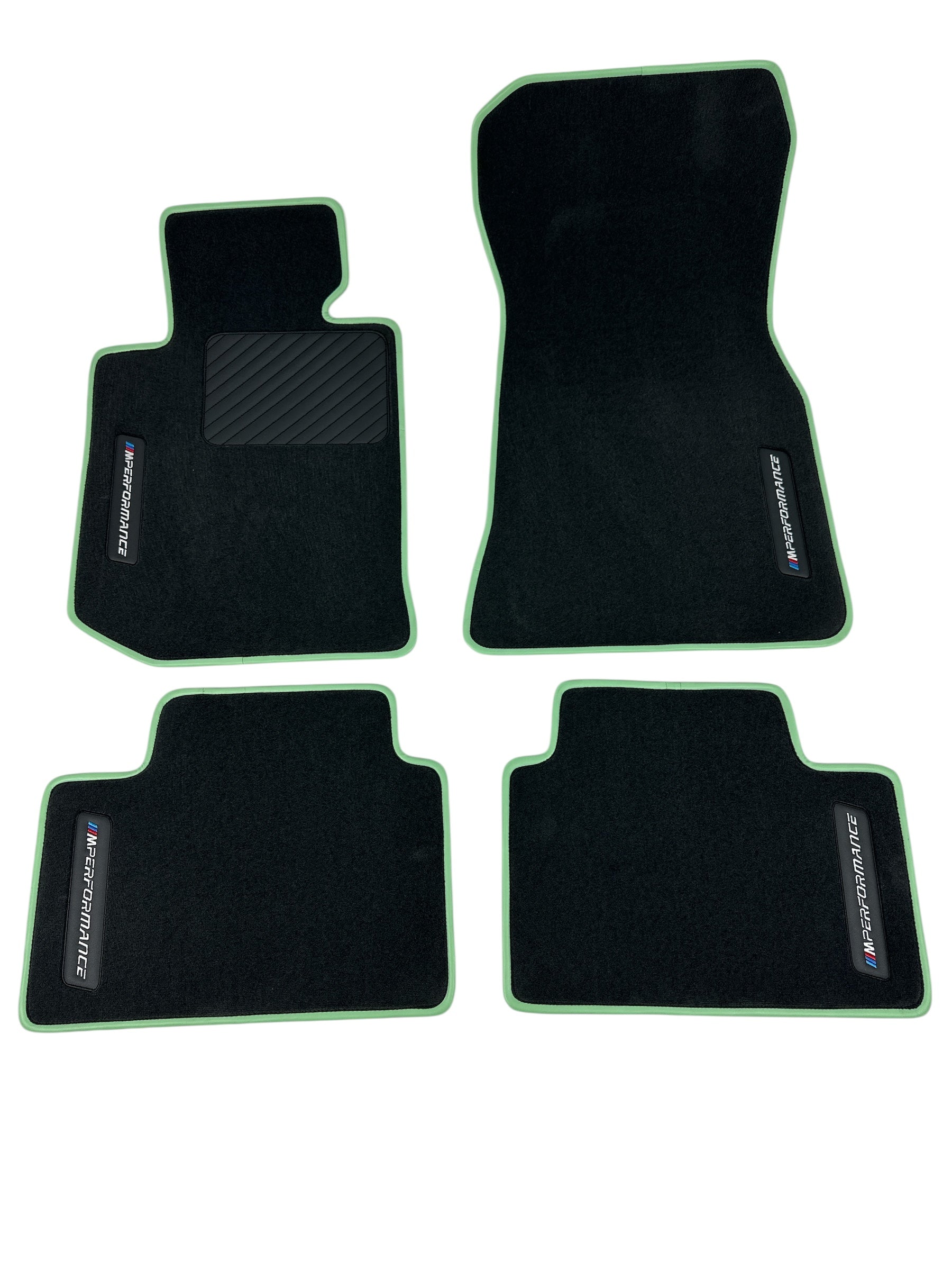 Premium custom pile mats for BMW