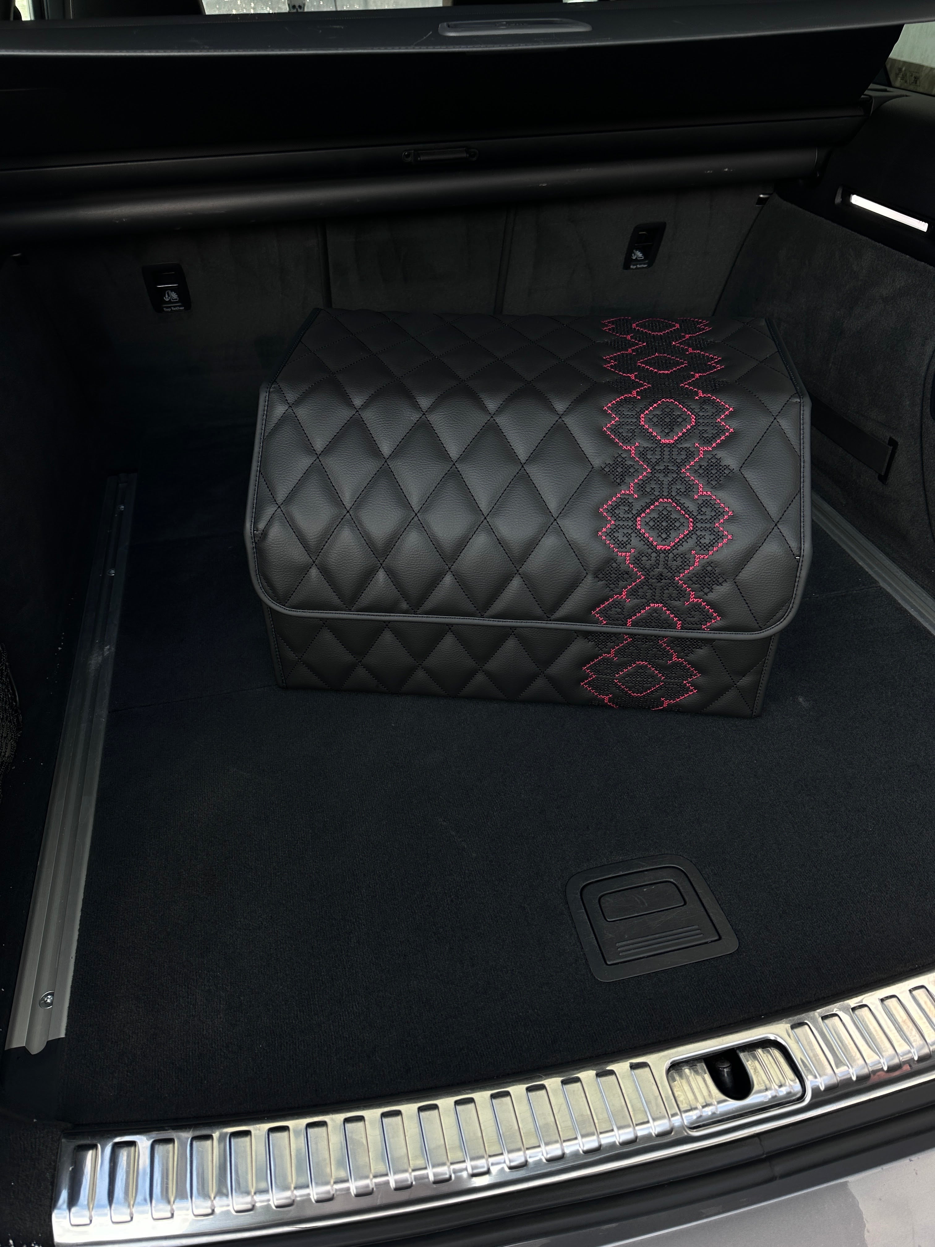 Organizer im Design "Rhombus" Schwarz mit individuellem Design