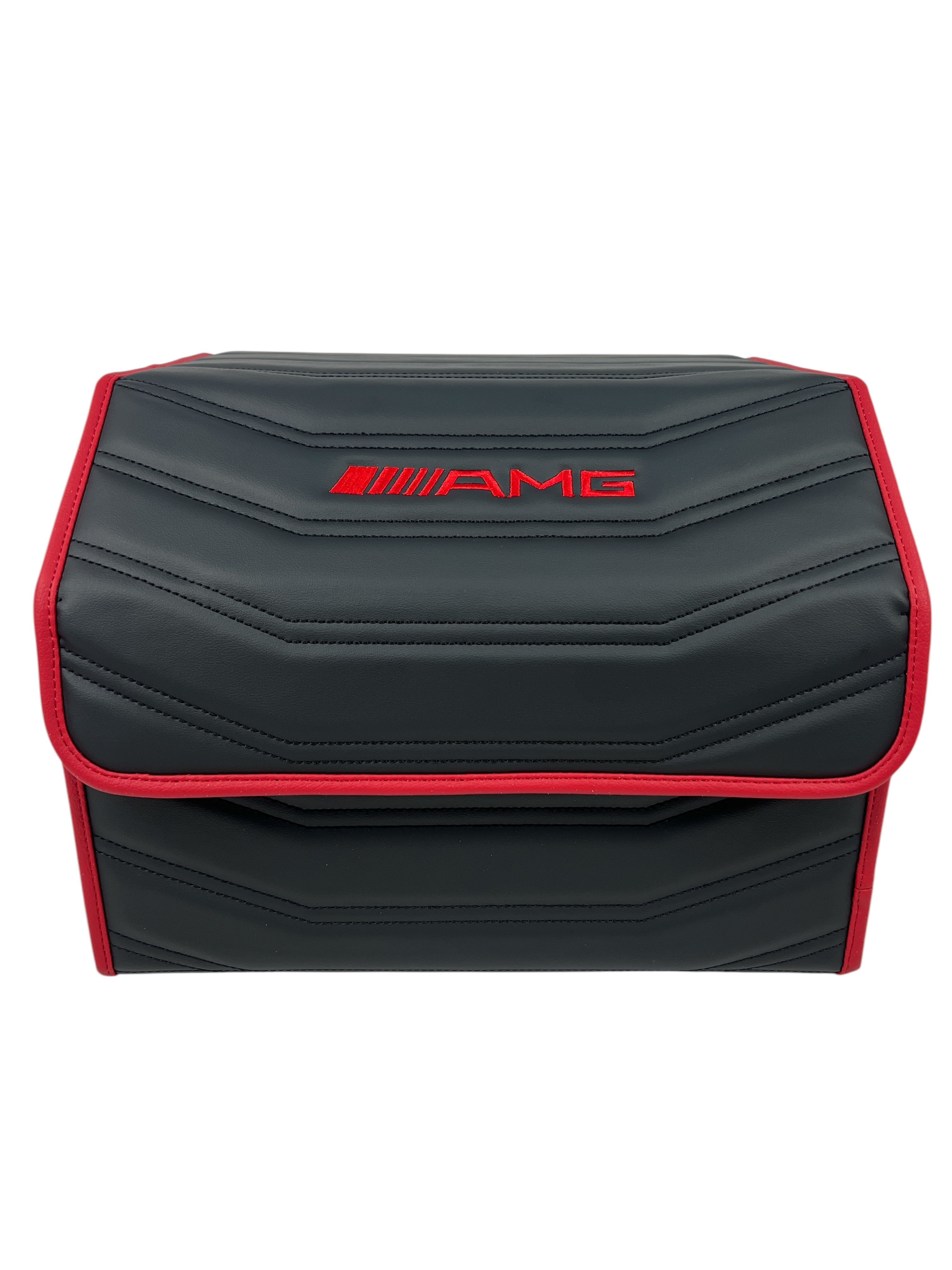 Organizer in the "Double Staple" design Black with Red Enging