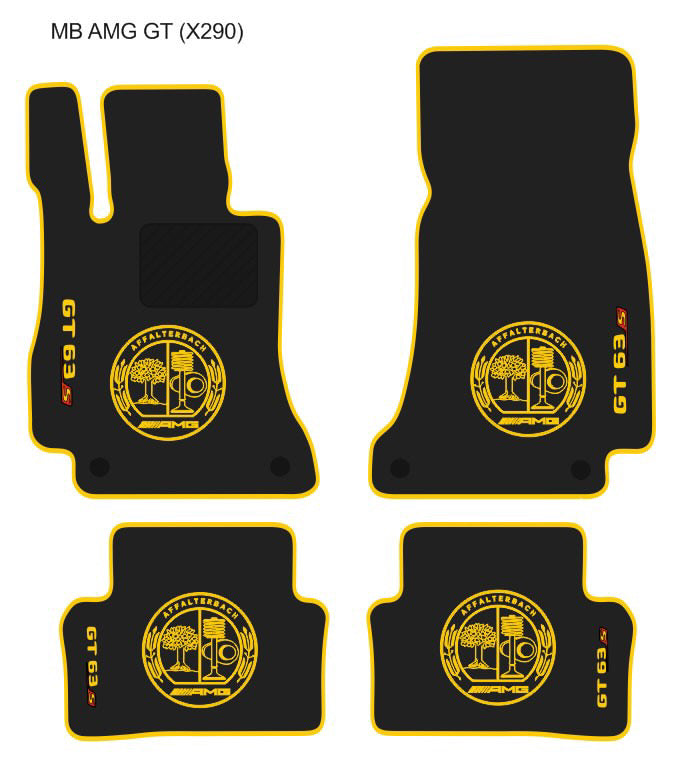 Premium custom pile mats for all Mercedes-Benz
