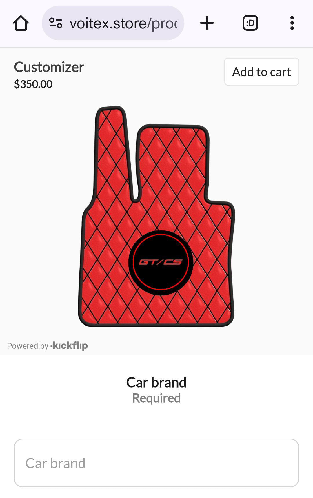 Floor Mats For The 2017 mustang GT with the factory subwoofer box