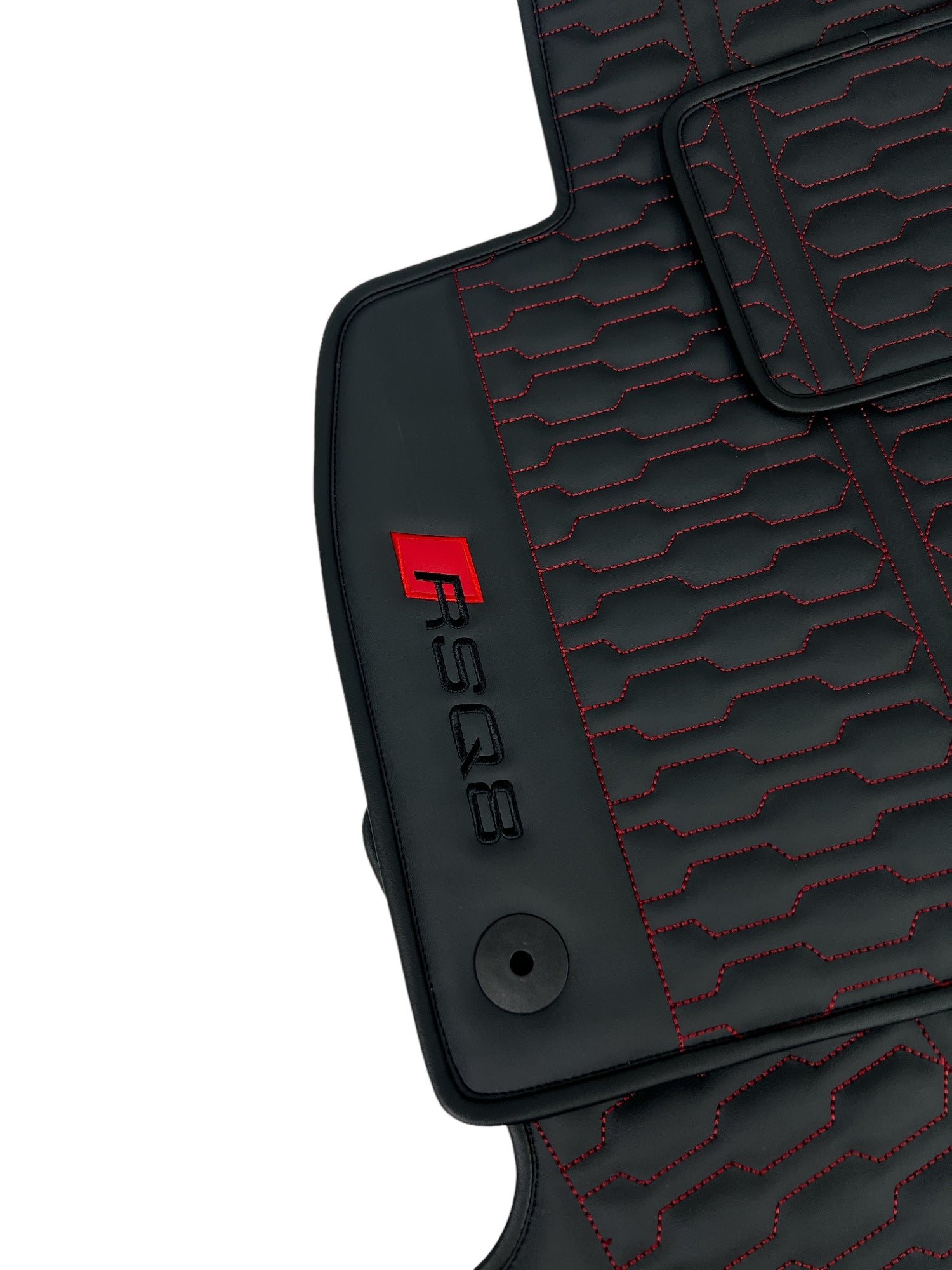 Luxury Custom Floor Mats for Audi RSQ8 with the logo RSQ8