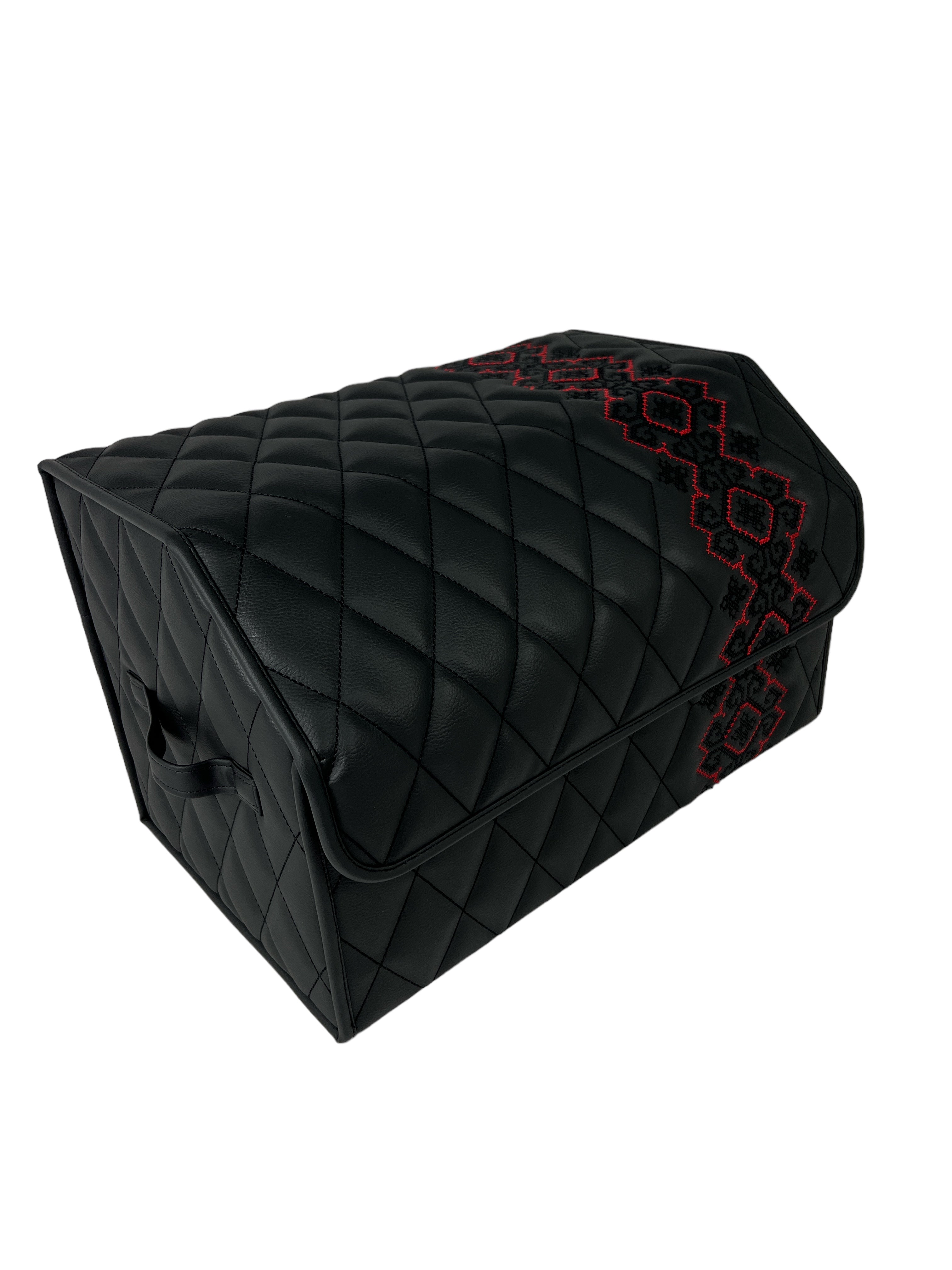 Organizer im Design "Rhombus" Schwarz mit individuellem Design