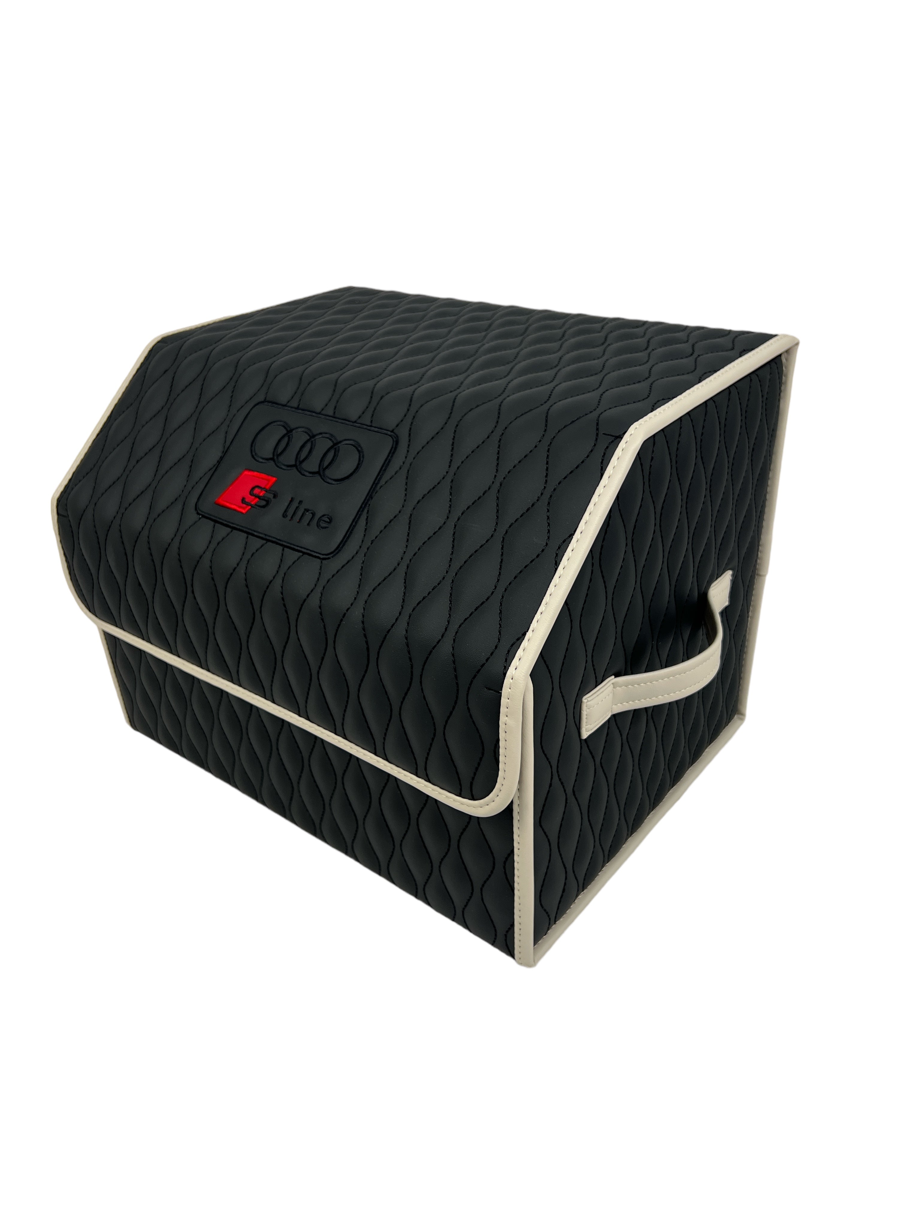 Organizer im "Wave" Design Schwarz mit Weiß Enging