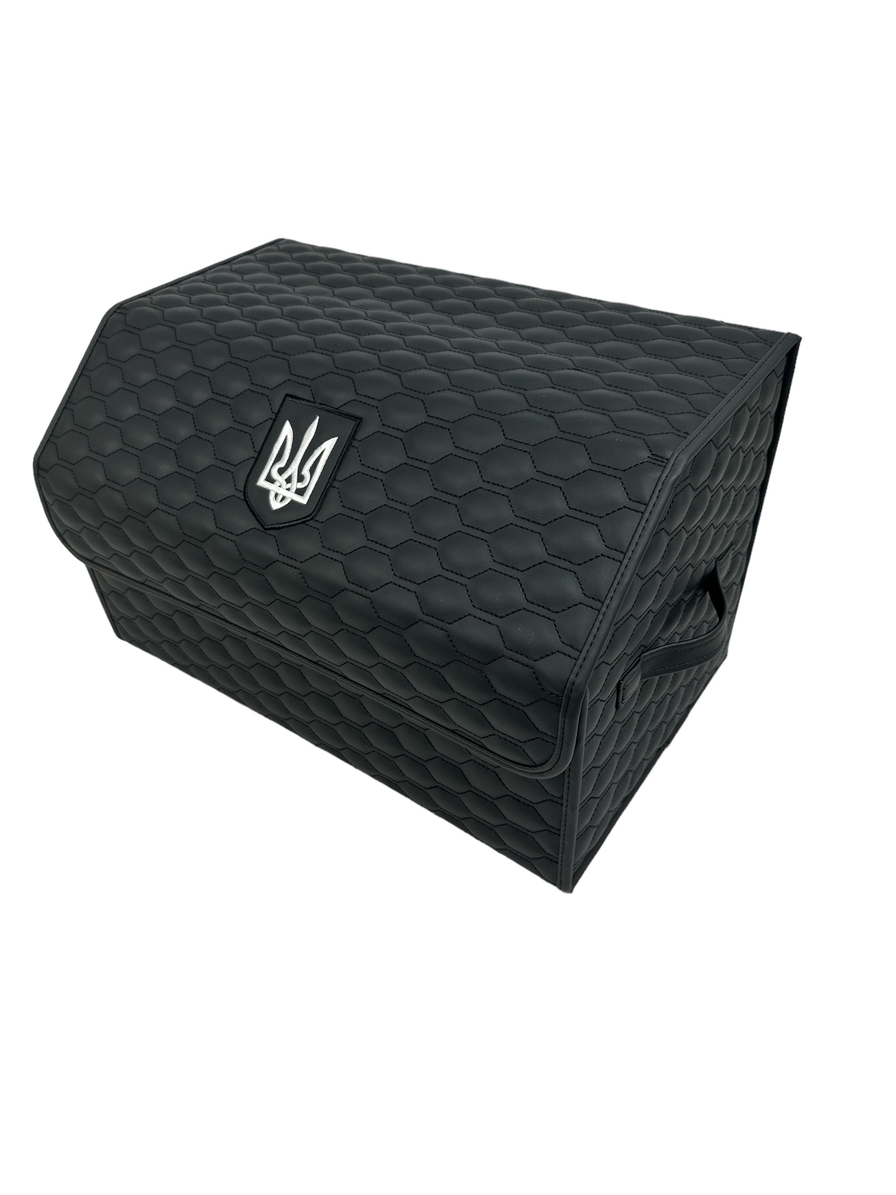 Organizer im Design "Kleiner Kamm" Schwarz mit individueller Stickerei