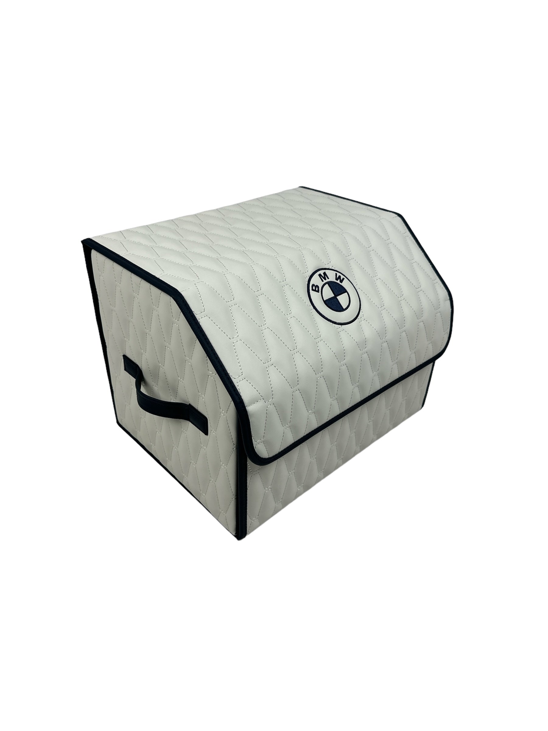 Organizer in the "Long Comb" design White with Black Enging