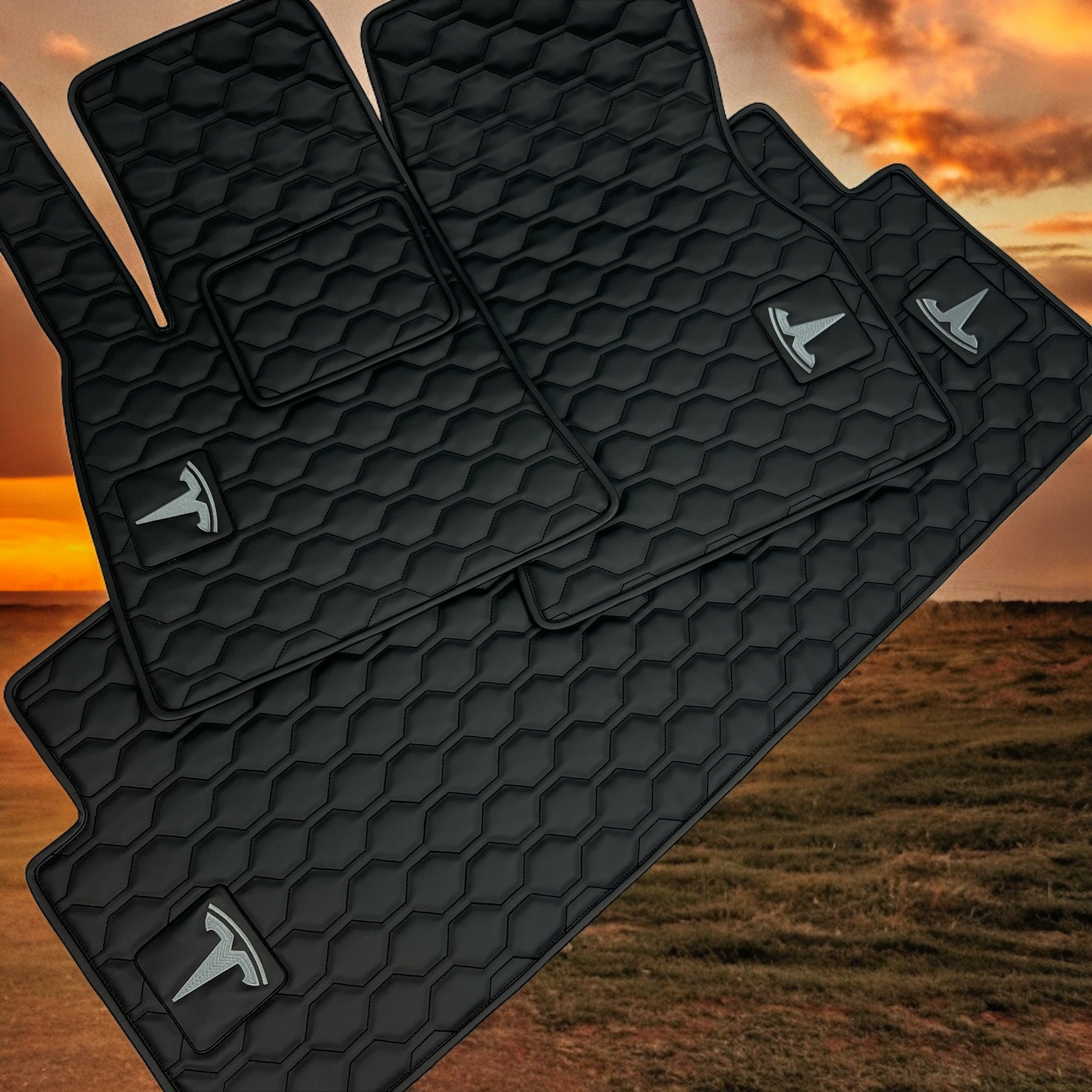 Luxury Custom Floor Mats for Tesla