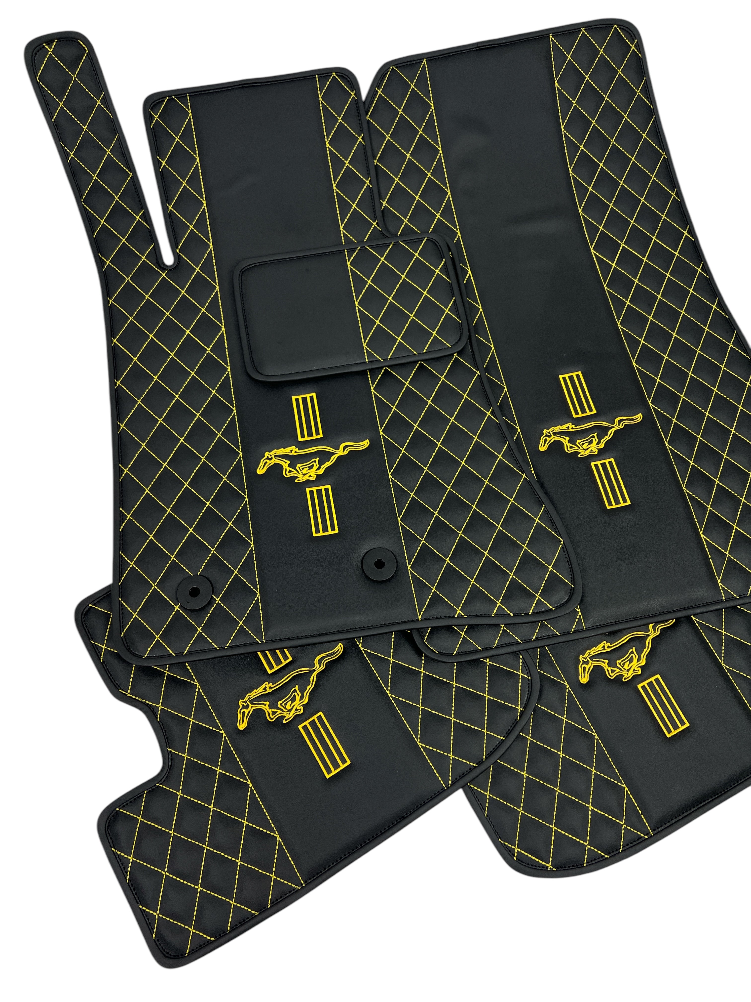 For 2015-2024 Ford Mustang Custom Floor Mats