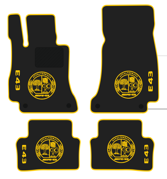 Premium custom pile mats for all Mercedes-Benz