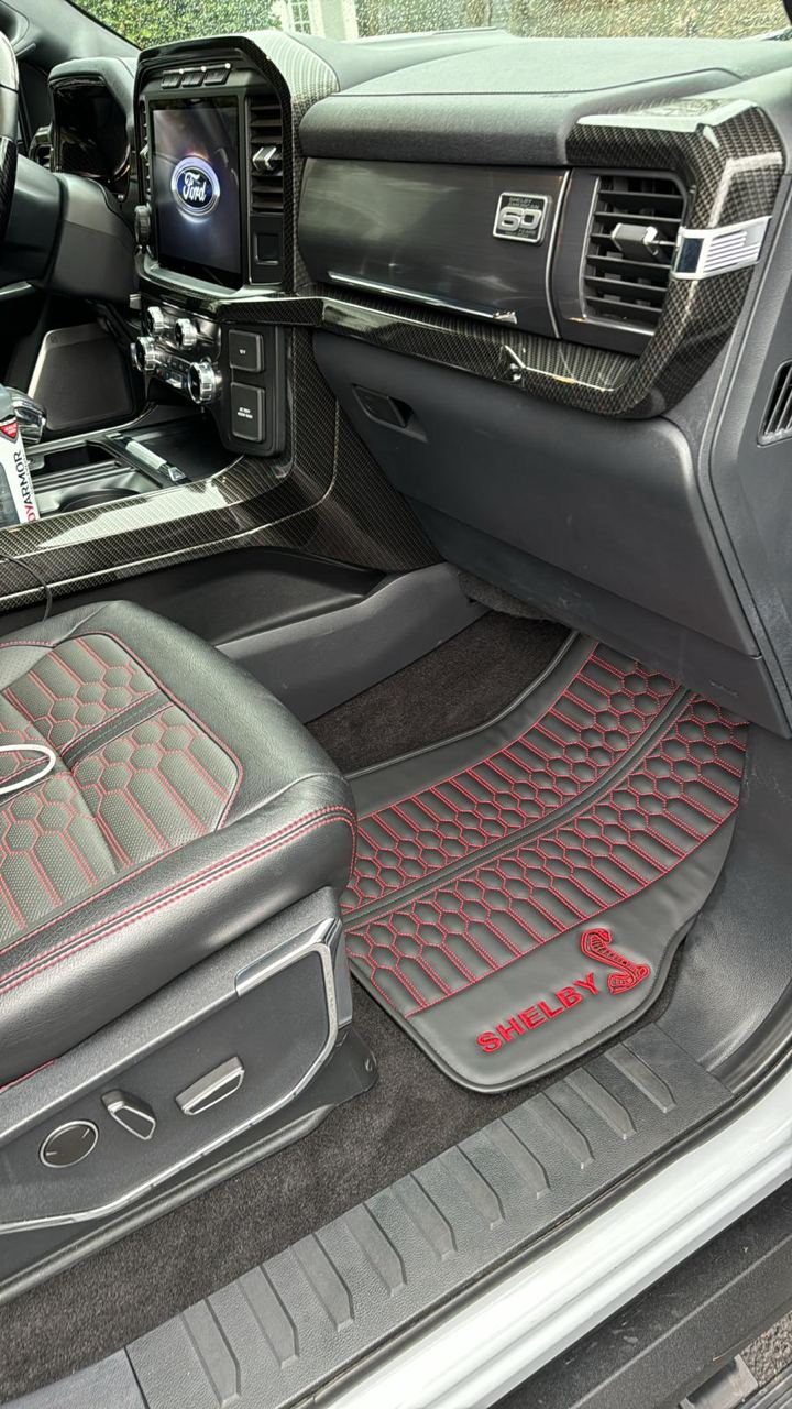 Floor Mats For The Shelby Ford F150 Super Snake (SuperCrew F150)