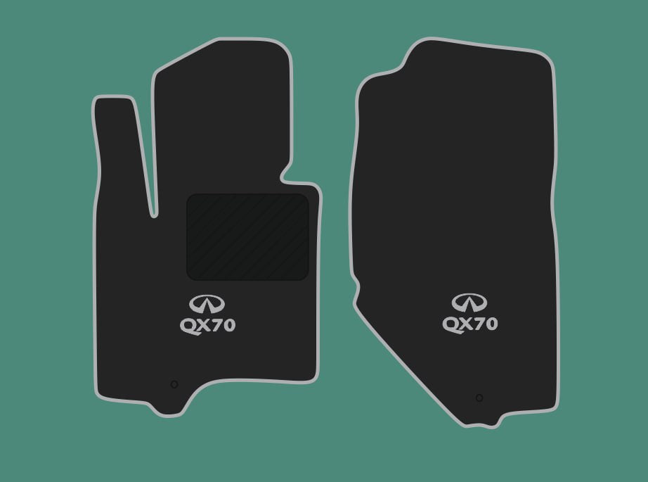 Premium custom pile mats for Infiniti