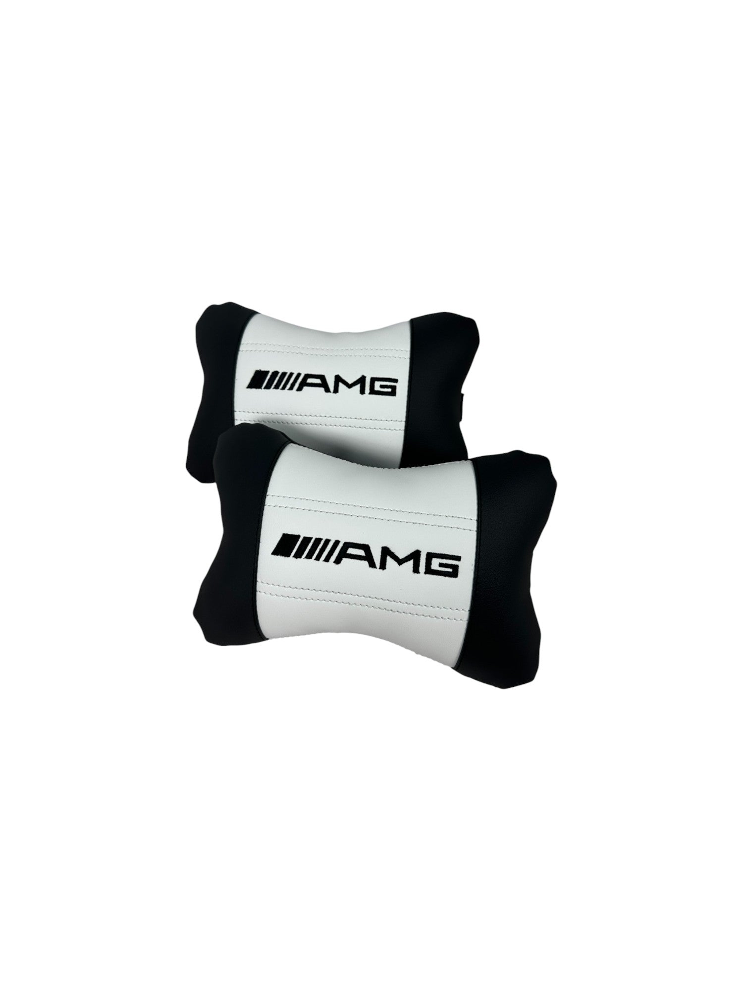 Car Neck Pillow Headrest 2 pcs For AMG