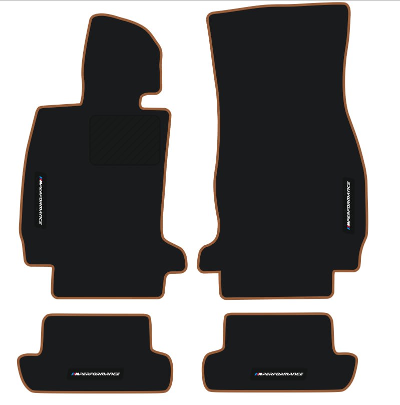 Premium custom pile mats for BMW M850 coupe