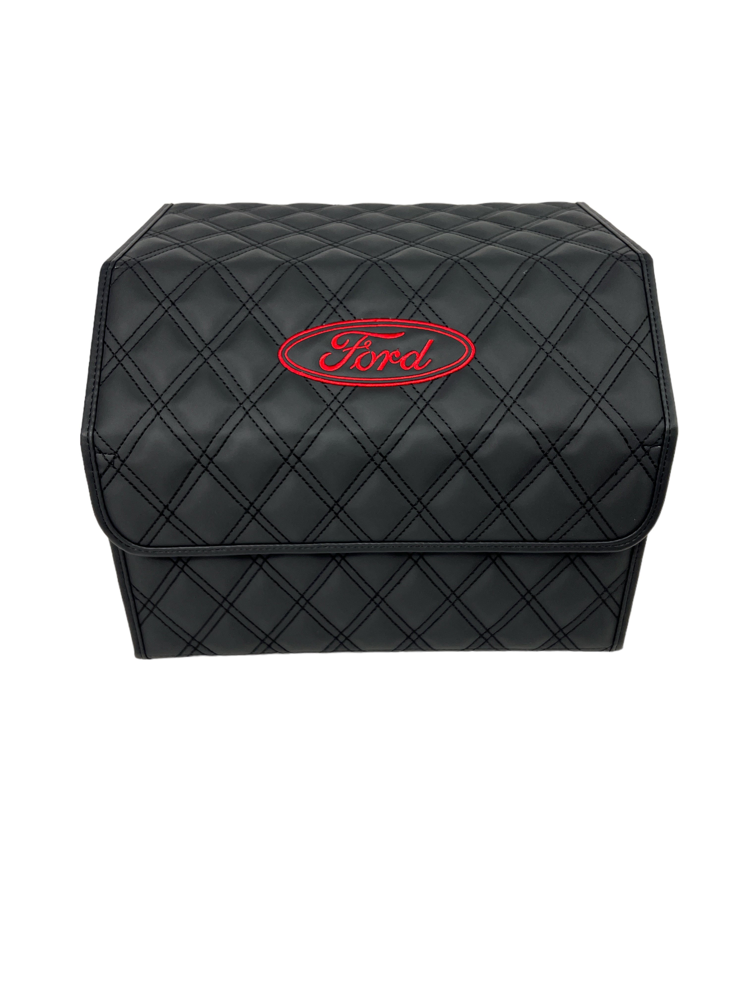 Organizer in the "Rhombus" design Black with Red Logo