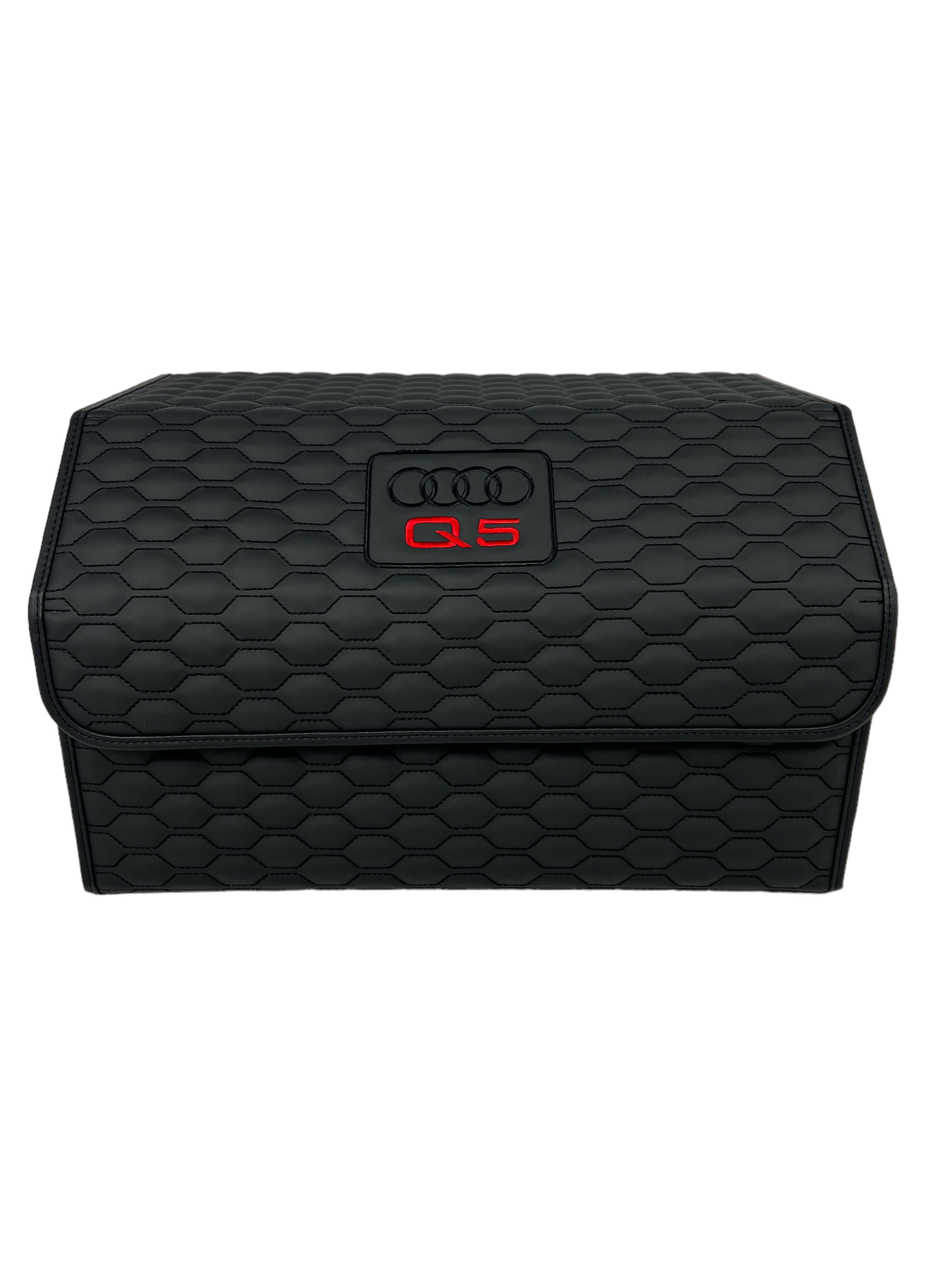 Organizer in the "Small Comb" design Black with Red Logo