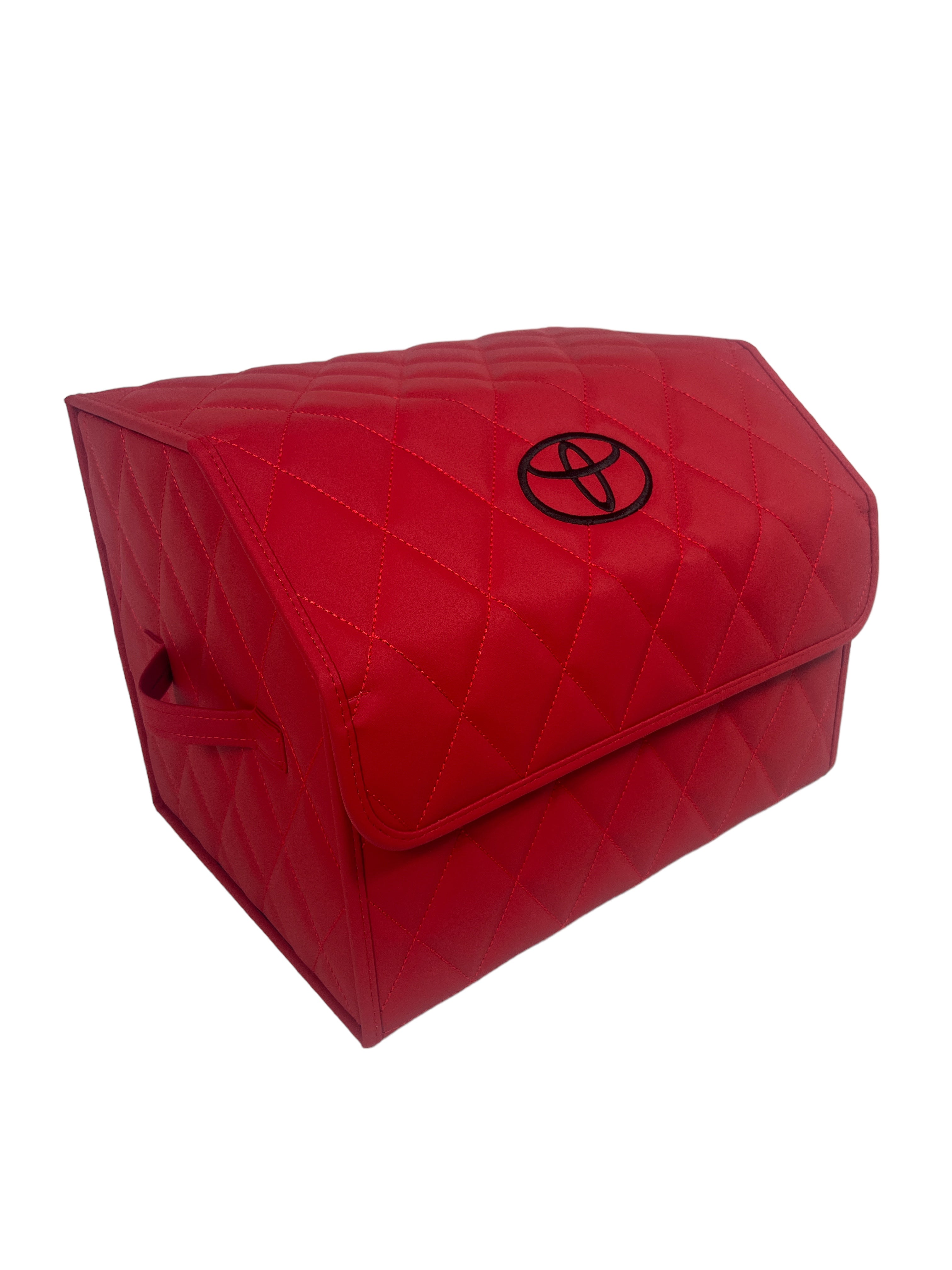 Organizer in the "Rhombus" design Red with Black Logo