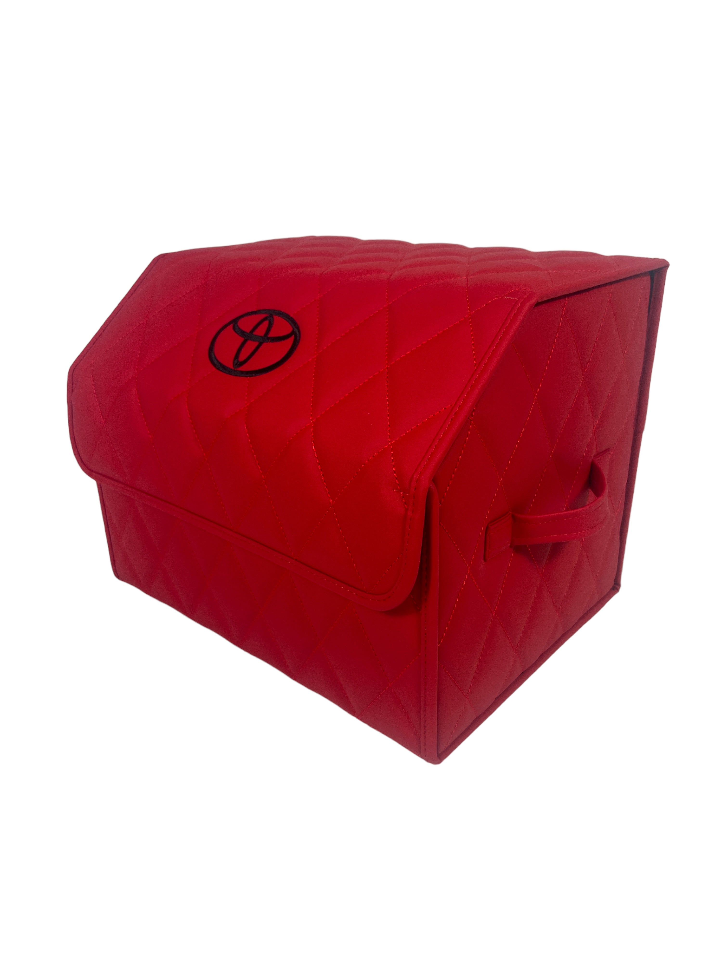 Organizer in the "Rhombus" design Red with Black Logo