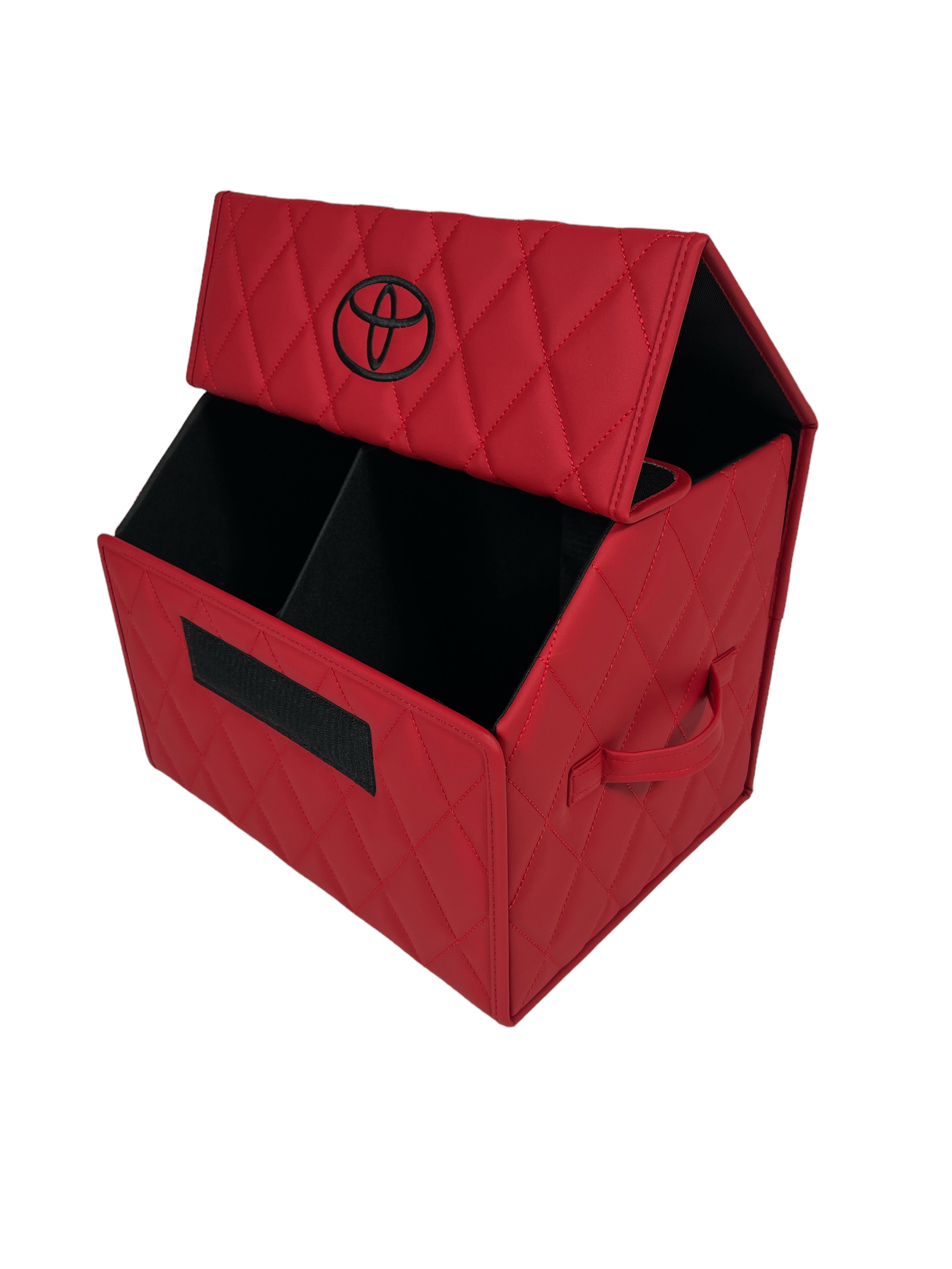 Organizer in the "Rhombus" design Red with Black Logo