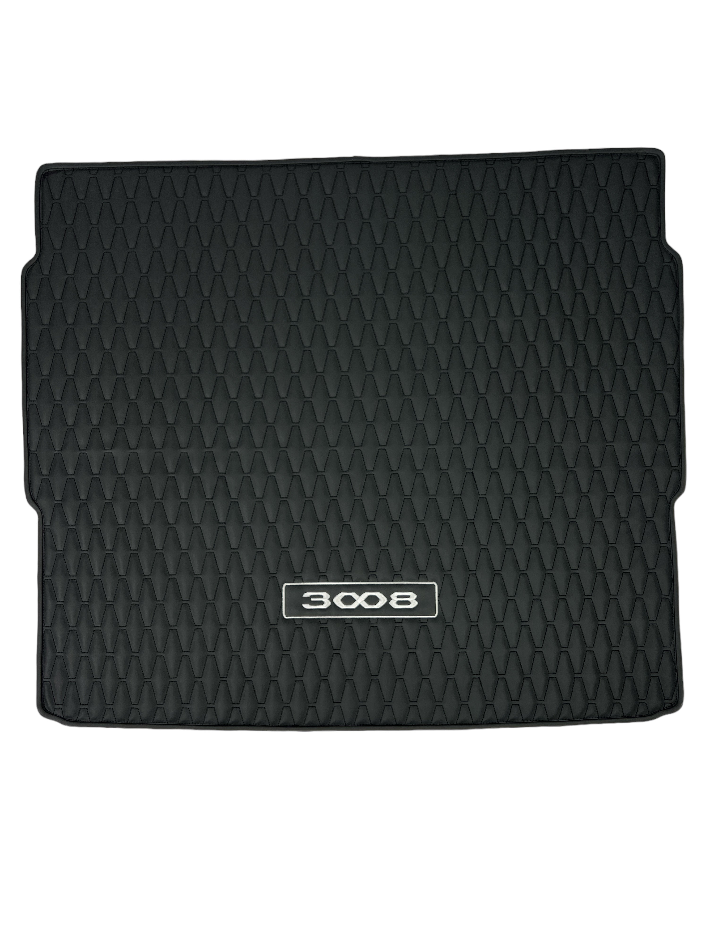 Black Trunk Mats in "Long comb" Design