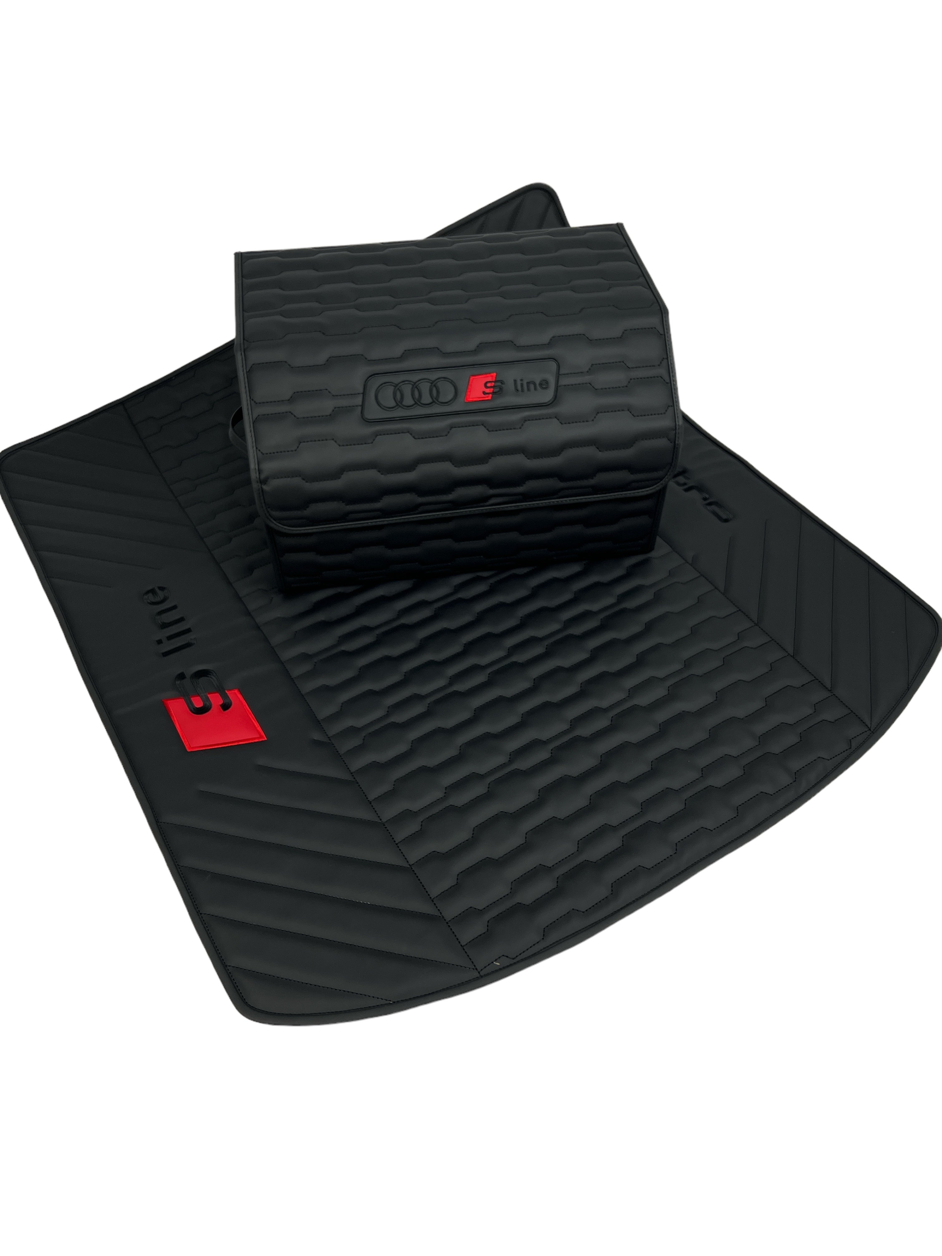 Organizer in the "Etron" design Black with S Line Embroidery