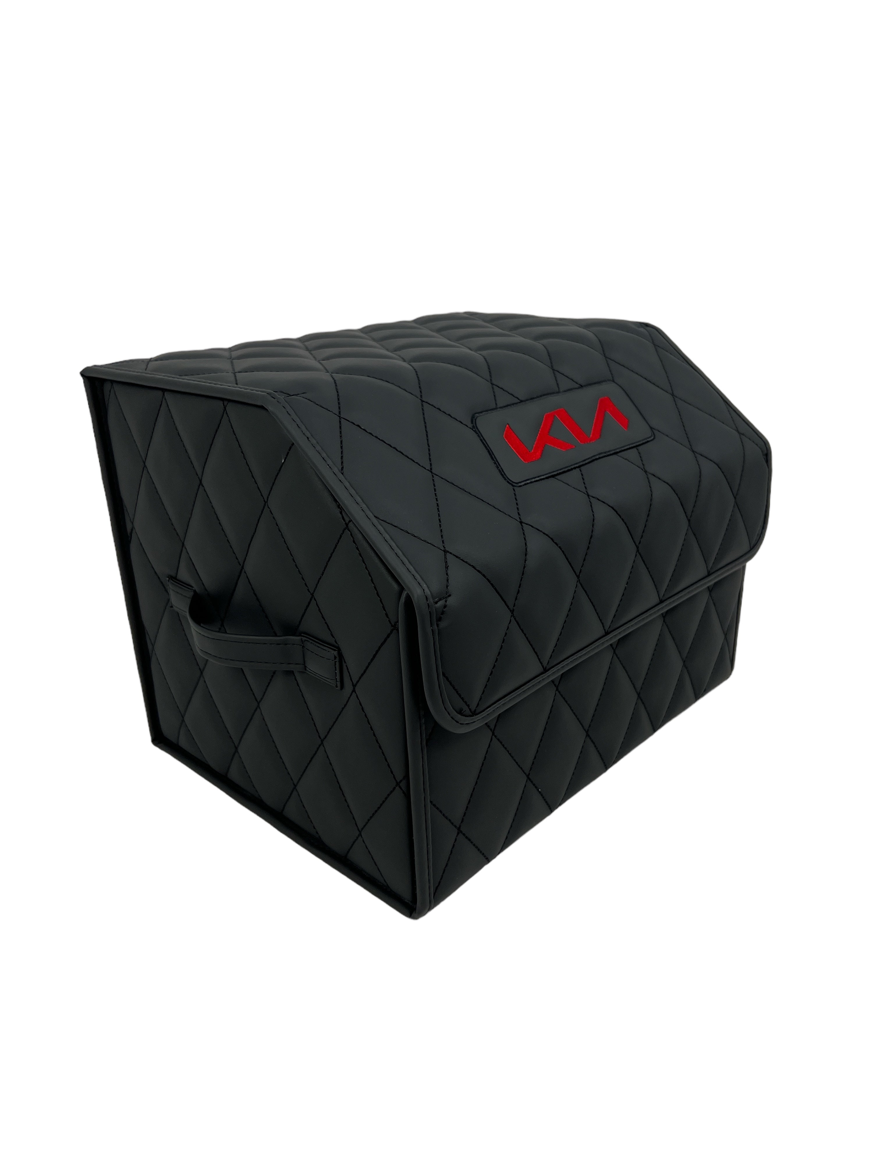 Organizer in the "Rhombus" design Black with Red Logo