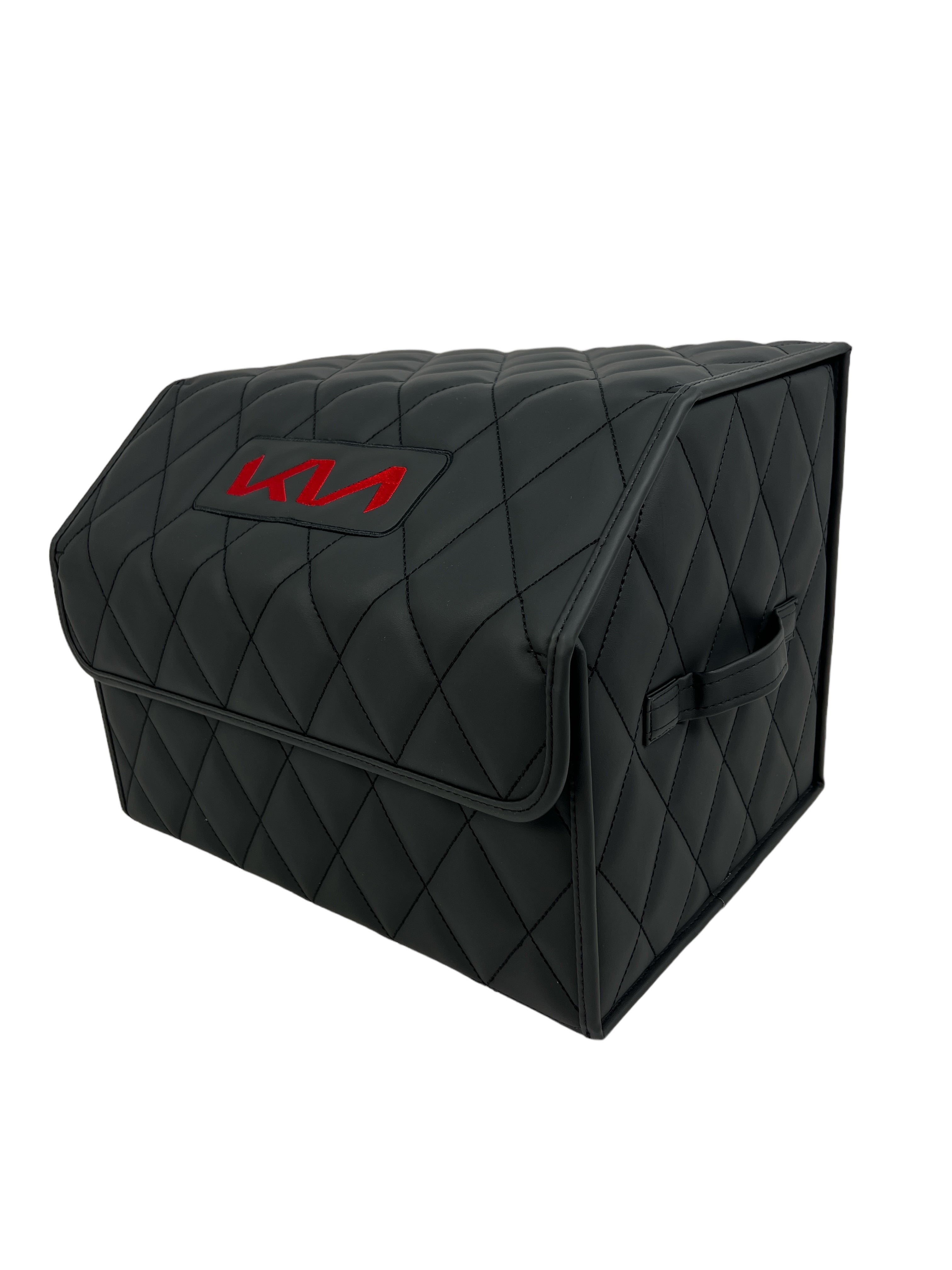 Organizer in the "Rhombus" design Black with Red Logo