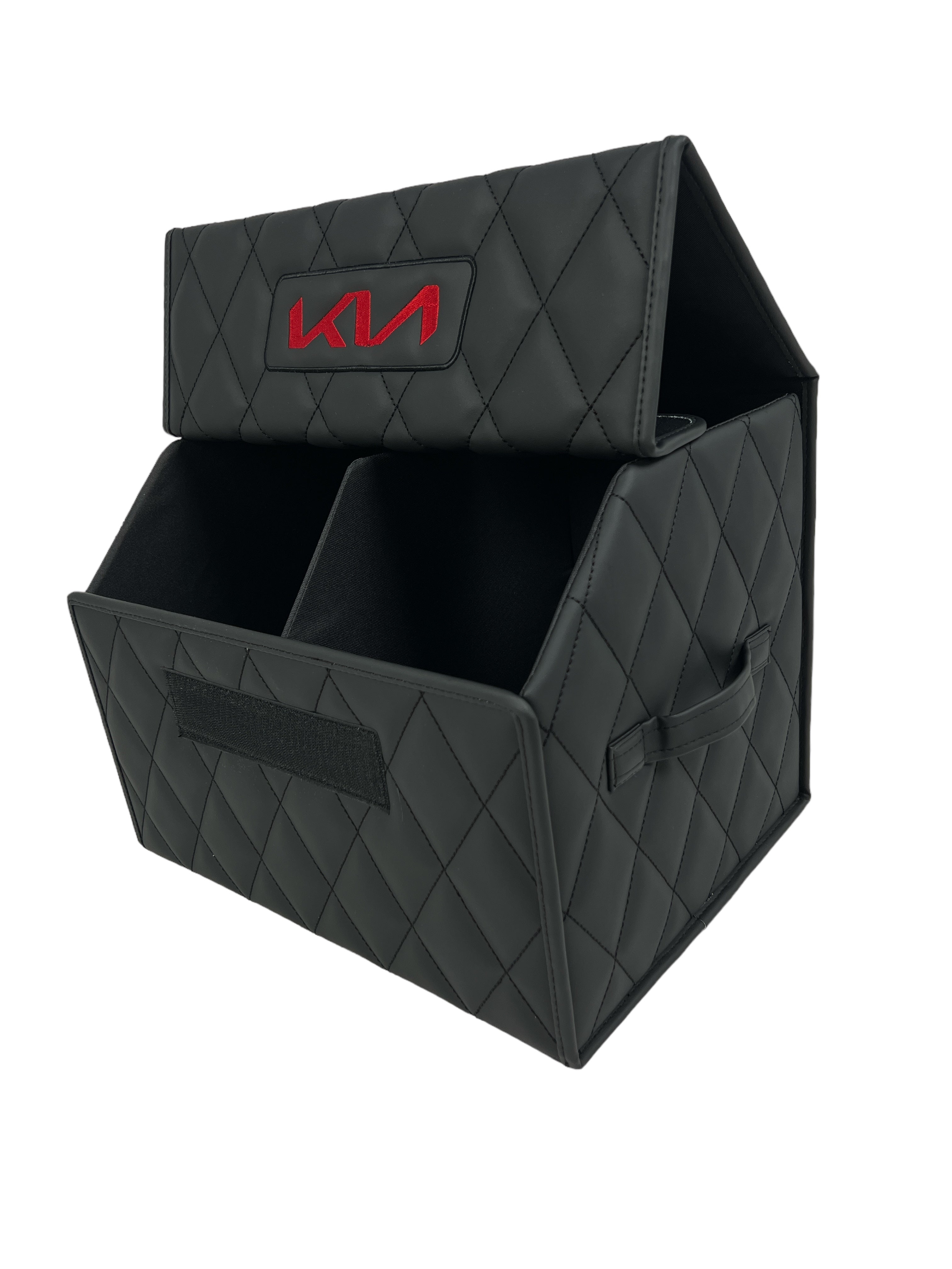 Organizer in the "Rhombus" design Black with Red Logo