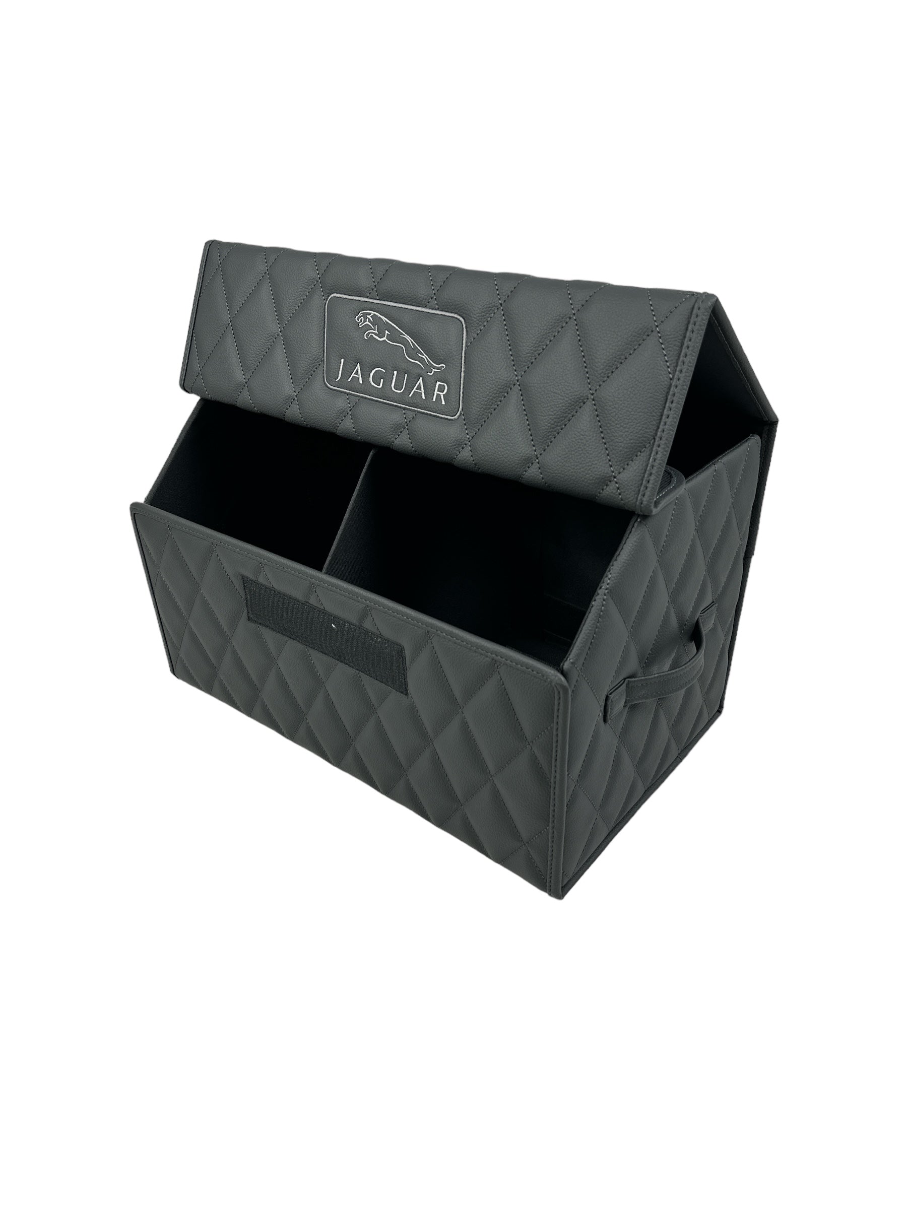 Organizer in the "Rhombus" design Gray with Light Gray Logo