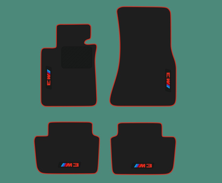 Premium custom pile mats for all BMW